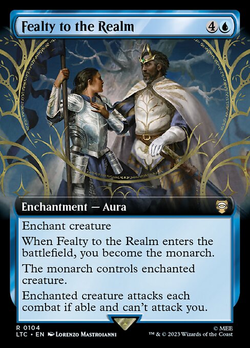 Fealty to the Realm (104) - EXTENDED ART - Tales of Middle-earth Commander - Game On
