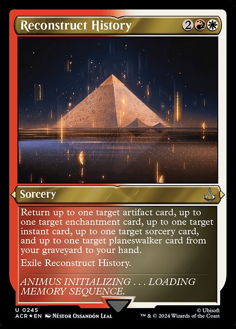 Reconstruct History (245) (Etched) - Assassin's Creed - Game On