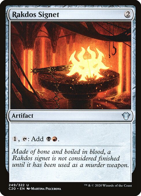 Rakdos Signet (249) - Commander 2020 - Game On