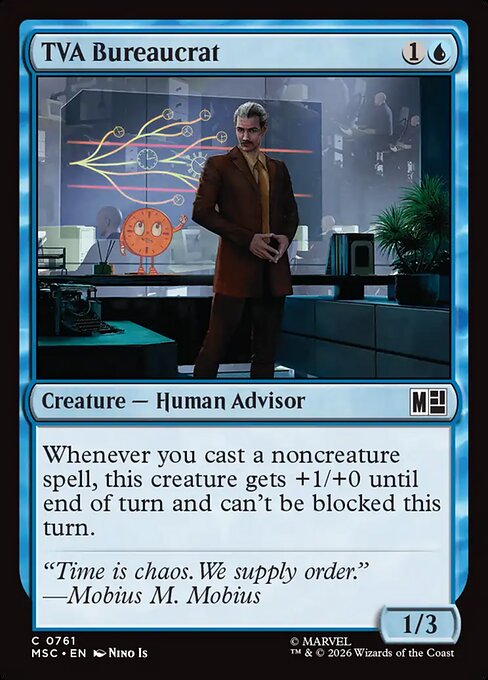 TVA Bureaucrat (761) (Foil) - Marvel Super Heroes Commander - Game On