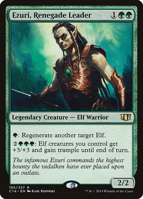 Ezuri, Renegade Leader (195) - Commander 2014 - Game On