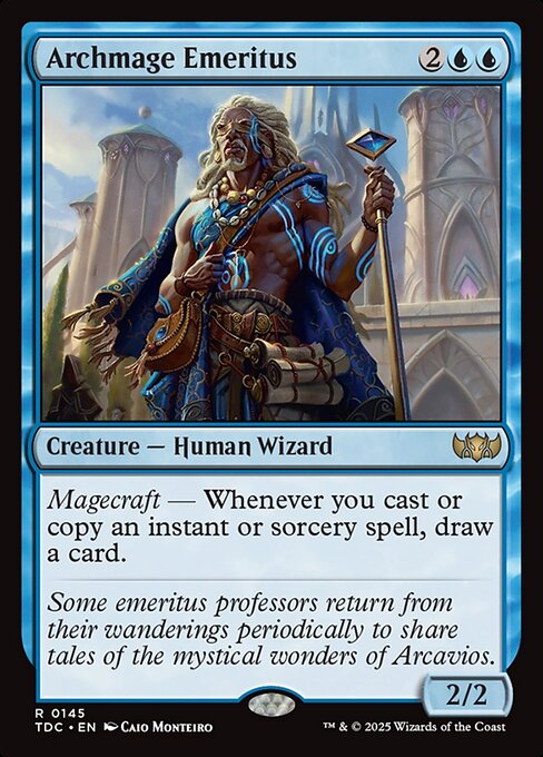 Archmage Emeritus (145) - Tarkir: Dragonstorm Commander - Game On
