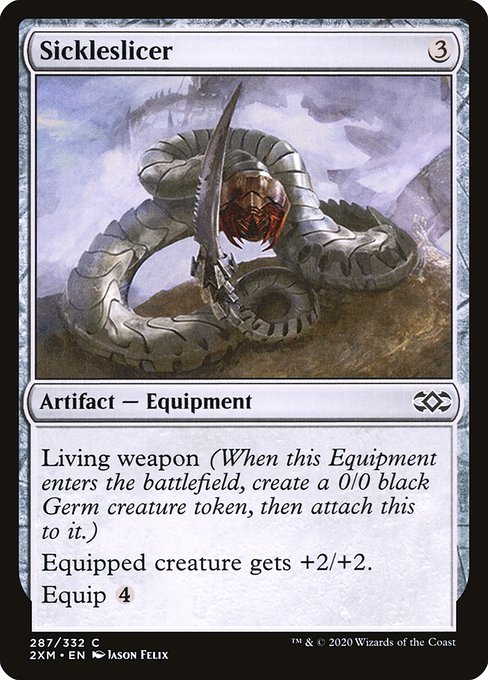 Sickleslicer (287) (Foil) - Double Masters - Game On
