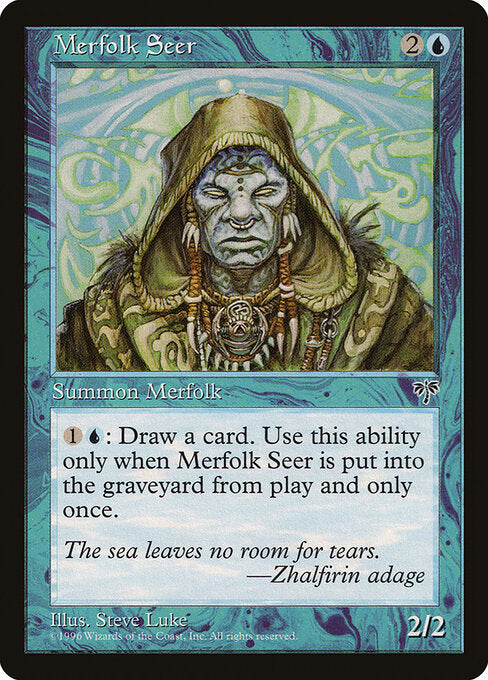 Merfolk Seer (76) - Mirage - Game On