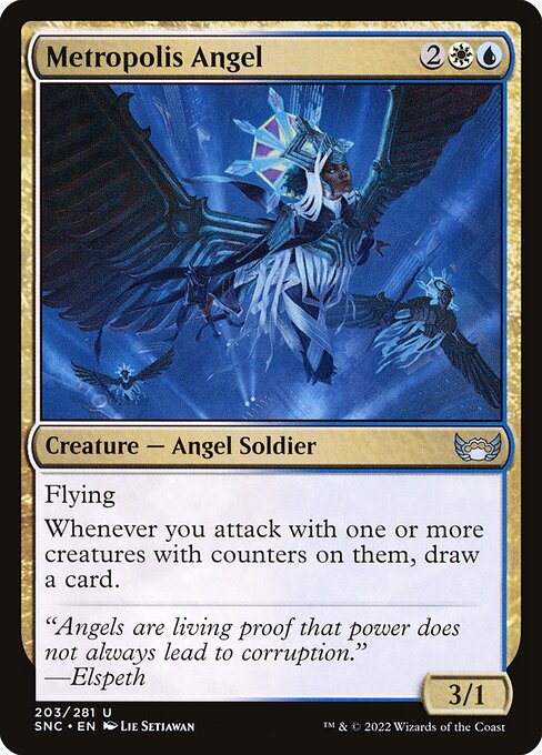 Metropolis Angel (203) (Foil) - Streets of New Capenna - Game On