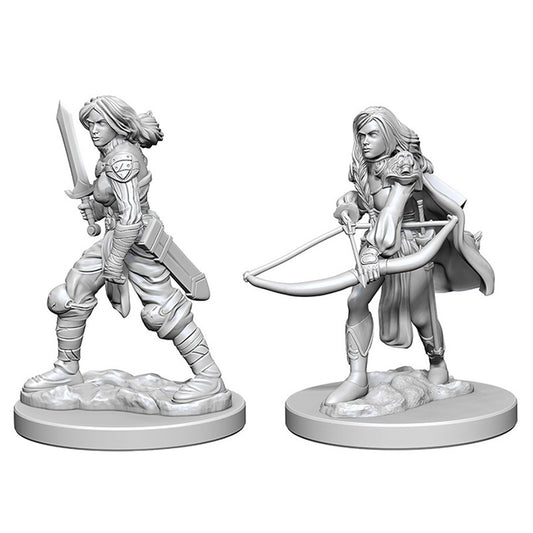 Human Fighter Female - Character - Game On