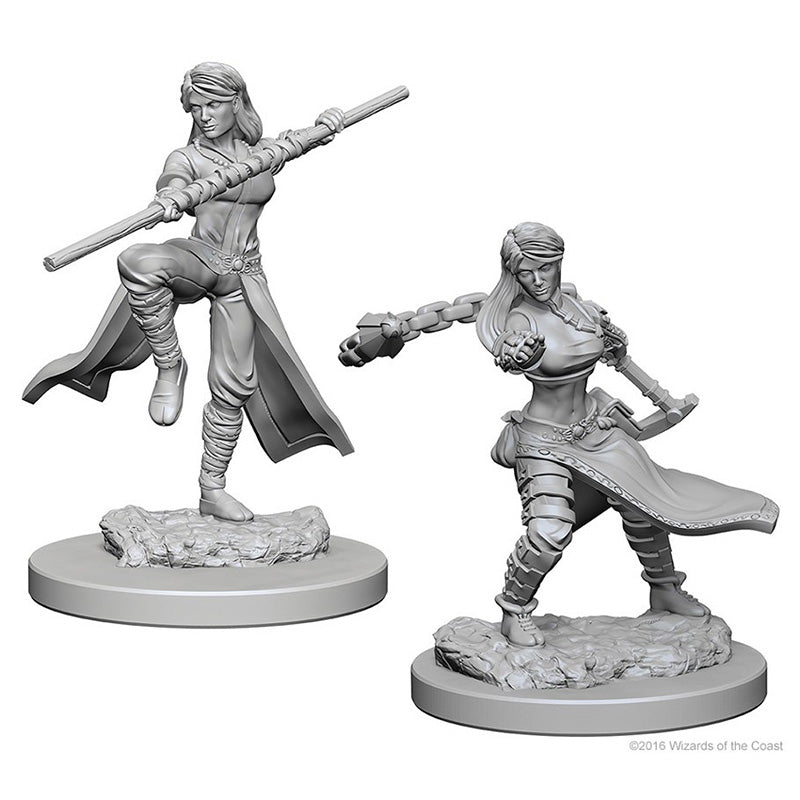 Human Monk Female - Character - Game On