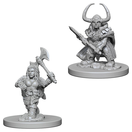 Dwarf Barbarian Female - Character - Game On