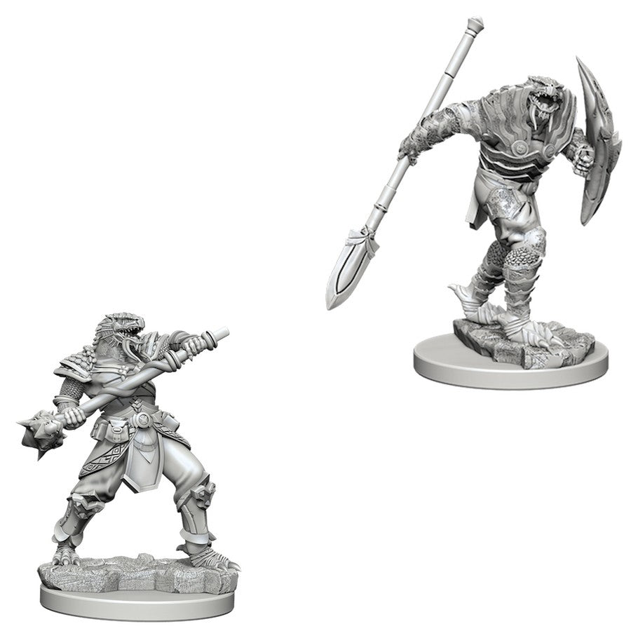 Dragonborn Fighter with Spear - Character - Game On