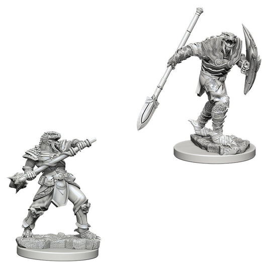 Dragonborn Fighter with Spear - Character - Game On
