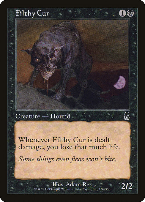 Filthy Cur (136) (Foil) - Odyssey - Game On