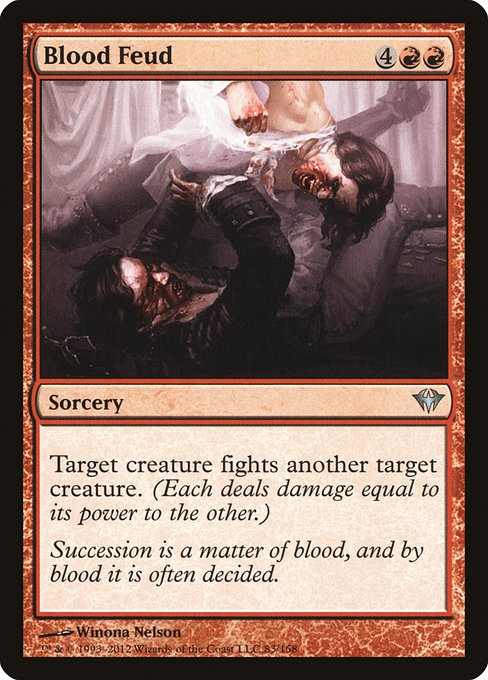 Blood Feud (83) (Foil) - Dark Ascension - Game On