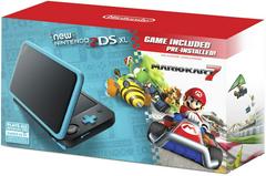 New Nintendo 2DS XL Black & Turquoise [Mario Kart 7 Bundle] - Nintendo 3DS (Complete In Box) - Game On