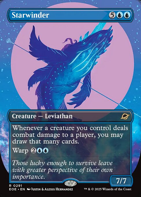 Starwinder (291) - BORDERLESS - FULL ART - Edge of Eternities - Game On