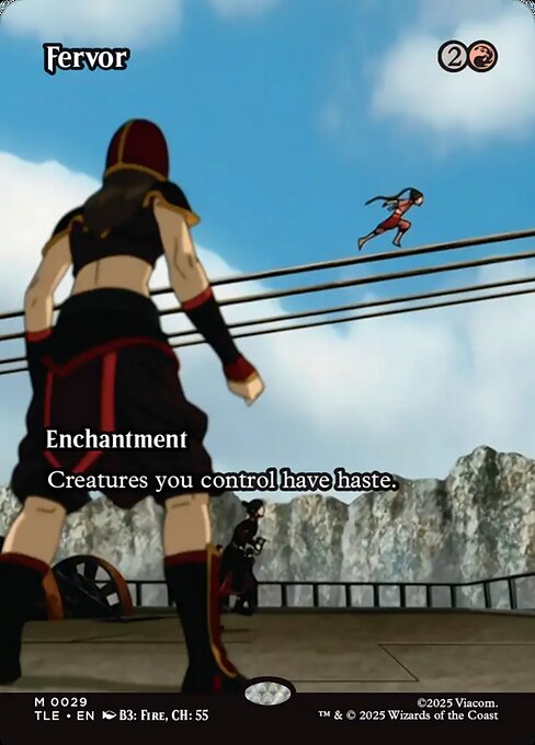 Fervor (29) - BORDERLESS - Avatar: The Last Airbender Eternal - Game On