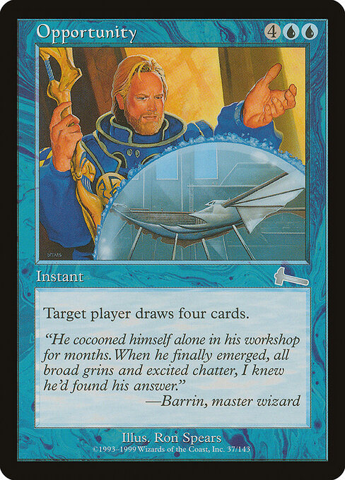 Opportunity (37) (Foil) - Urza's Legacy - Game On