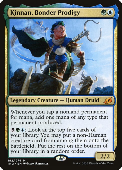 Kinnan, Bonder Prodigy (192) (Foil) - Ikoria: Lair of Behemoths - Game On