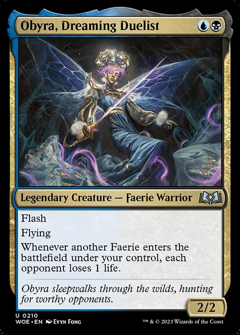 Obyra, Dreaming Duelist (210) (Foil) - Wilds of Eldraine - Game On