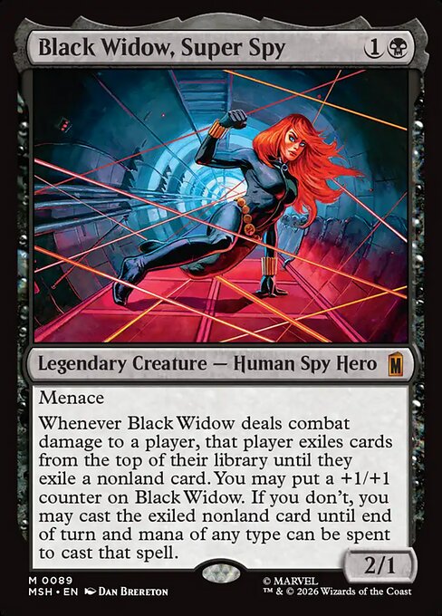 Black Widow, Super Spy (89) - Marvel Super Heroes - Game On