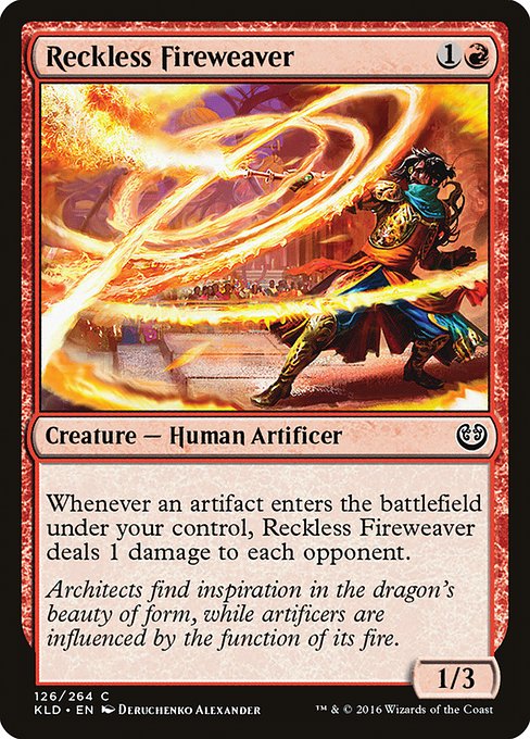 Reckless Fireweaver (126) - Kaladesh - Game On
