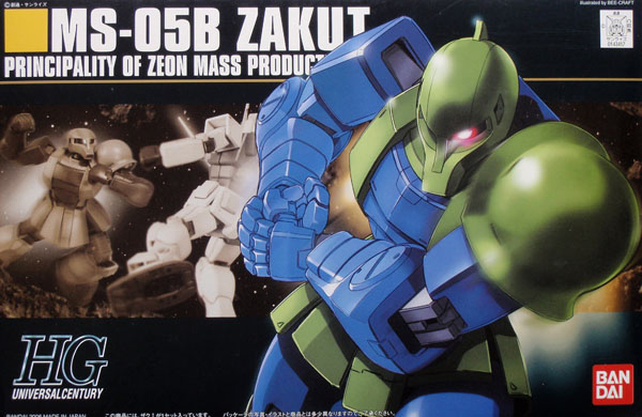 #64 Zaku I "Mobile Suit Gundam", HGUC 1/144 - Game On