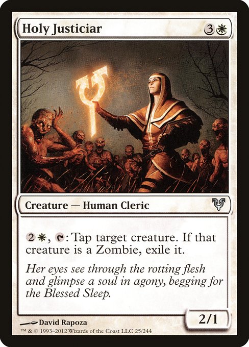 Holy Justiciar (25) (Foil) - Avacyn Restored - Game On