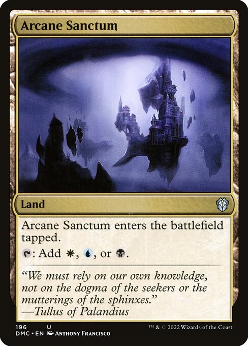 Arcane Sanctum (196) - Dominaria United Commander - Game On