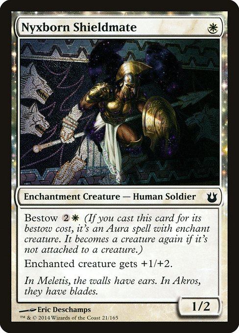 Nyxborn Shieldmate (21) (Foil) - Born of the Gods - Game On