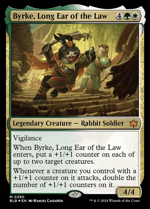 Byrke, Long Ear of the Law (380) (Foil) - Bloomburrow - Game On