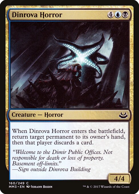 Dinrova Horror (160) (Foil) - Modern Masters 2017 - Game On