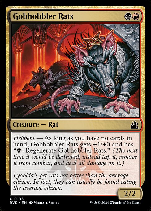 Gobhobbler Rats (185) (Foil) - Ravnica Remastered - Game On