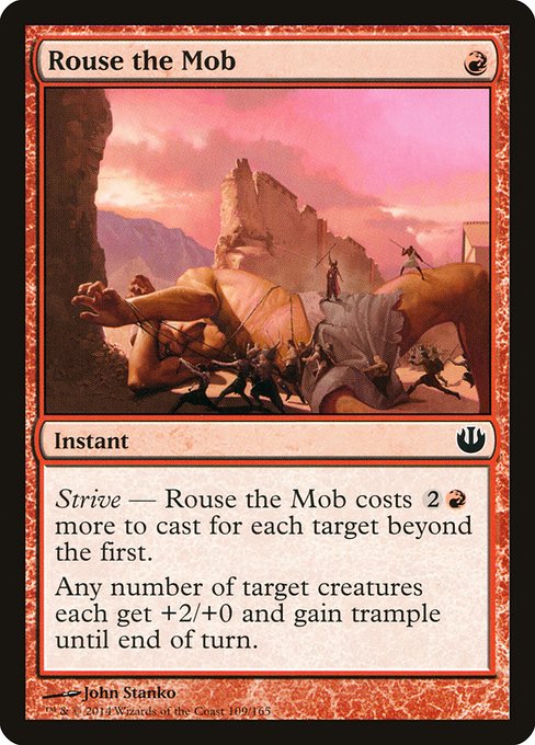 Rouse the Mob (109) (Foil) - Journey into Nyx - Game On