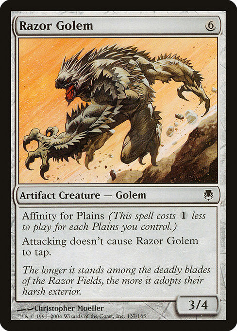 Razor Golem (137) - Darksteel - Game On