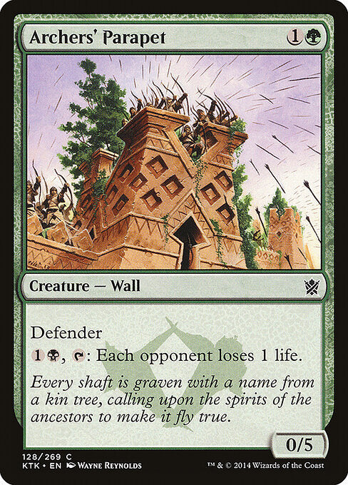 Archers' Parapet (128) (Foil) - Khans of Tarkir - Game On