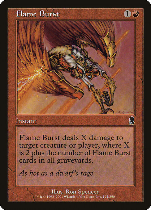 Flame Burst (194) - Odyssey - Game On