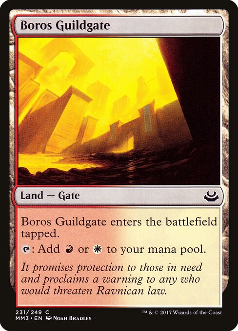 Boros Guildgate (231) - Modern Masters 2017 - Game On