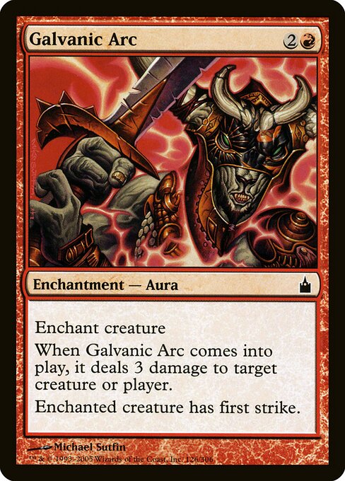 Galvanic Arc (126) (Foil) - Ravnica: City of Guilds - Game On