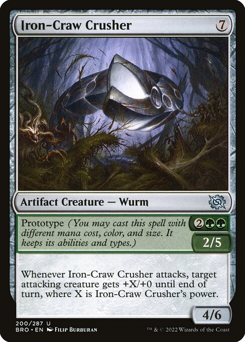 Iron-Craw Crusher (200) (Foil) - The Brothers' War - Game On