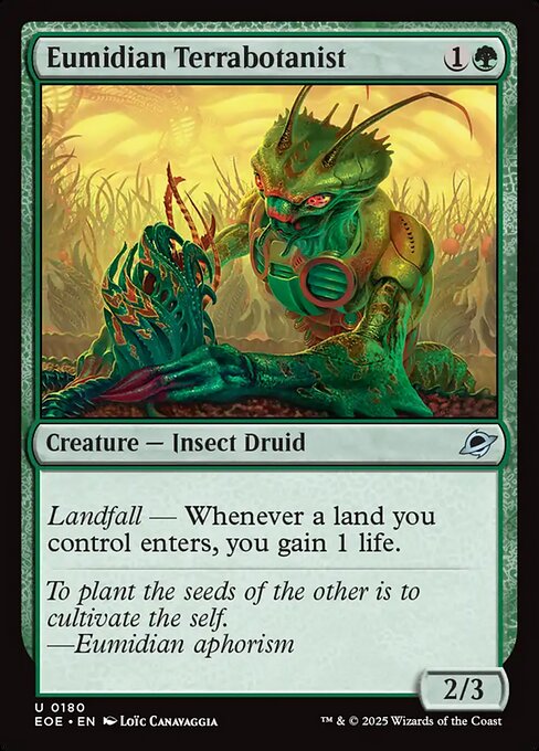 Eumidian Terrabotanist (180) - Edge of Eternities - Game On