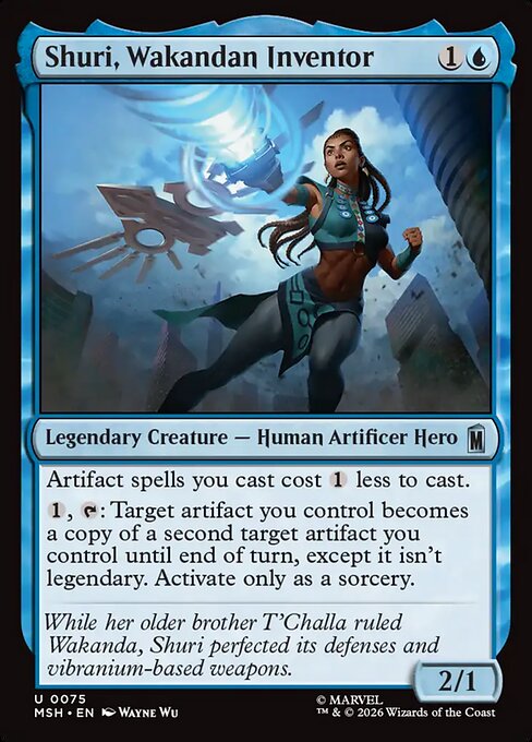 Shuri, Wakandan Inventor (75) (Foil) - Marvel Super Heroes - Game On