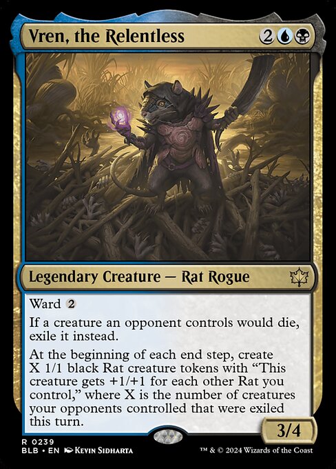 Vren, the Relentless (239) (Foil) - Bloomburrow - Game On