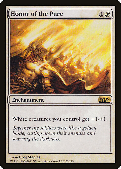 Honor of the Pure (23) - Magic 2012 - Game On