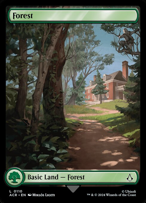 Forest (110) - FULL ART - Assassin's Creed - Game On