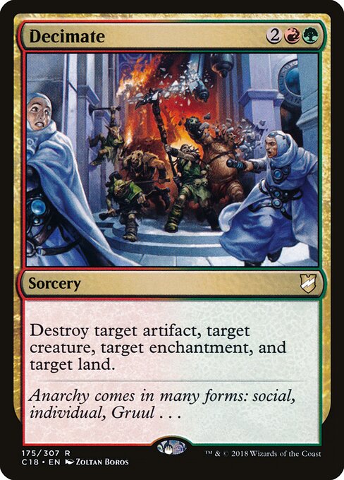 Decimate (175) - Commander 2018 - Game On