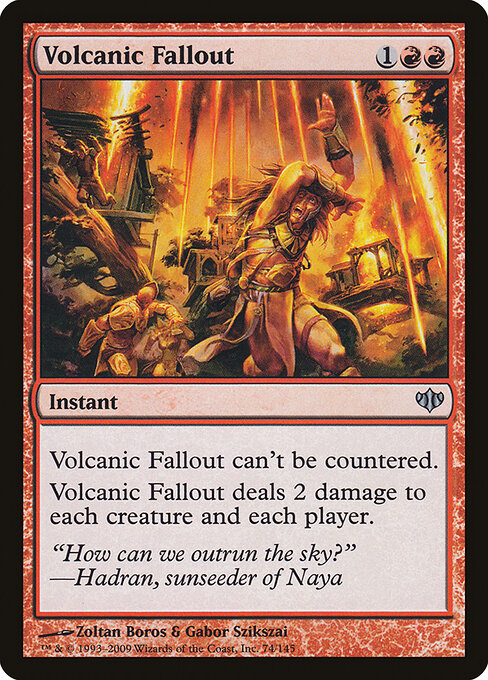 Volcanic Fallout (74) - Conflux - Game On