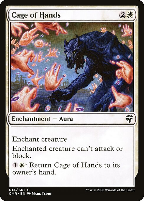 Cage of Hands (14) (Foil) - Commander Legends - Game On