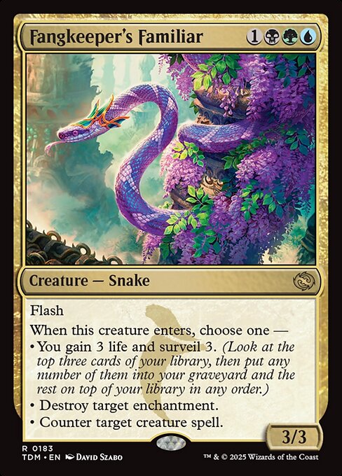 Fangkeeper's Familiar (183) - Tarkir: Dragonstorm - Game On