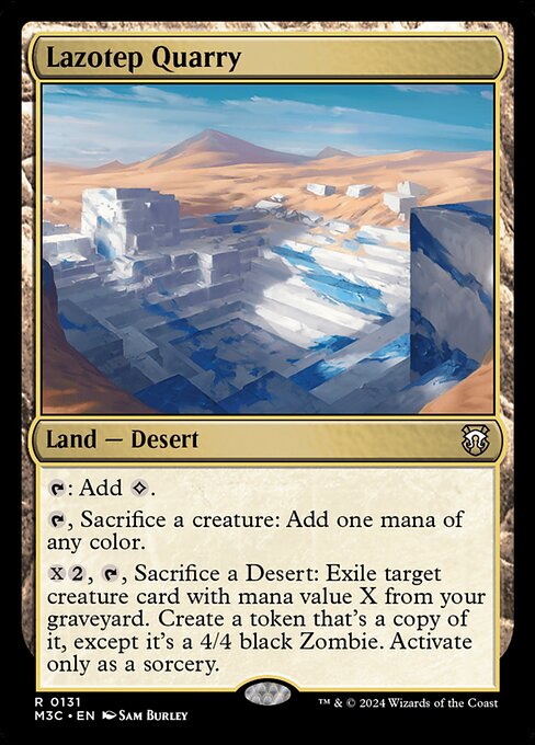Lazotep Quarry (131) - Modern Horizons 3 Commander - Game On