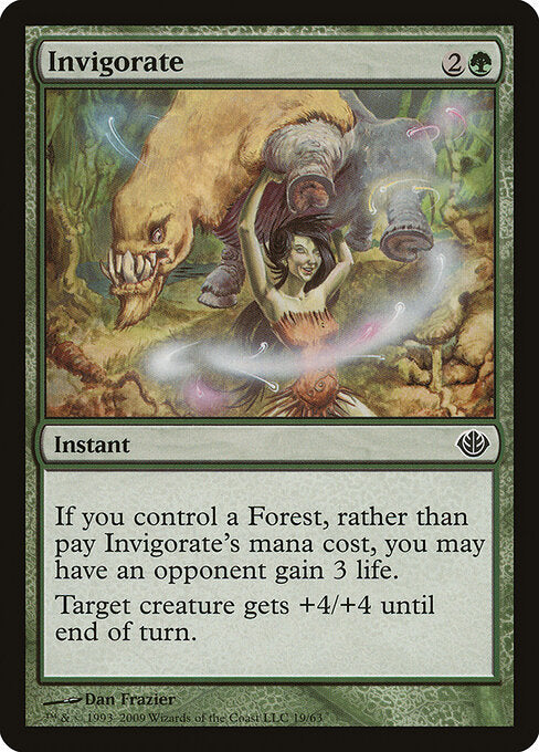 Invigorate (19) - Duel Decks: Garruk vs. Liliana - Game On
