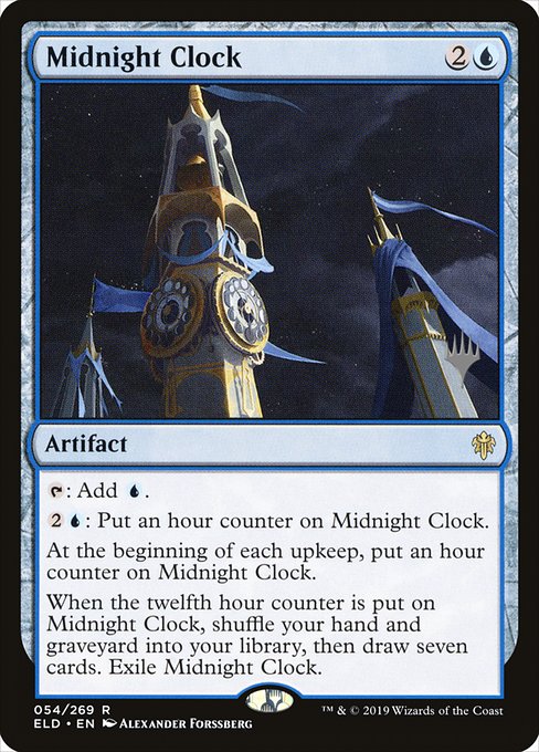 Midnight Clock (54p) - Throne of Eldraine Promos - Game On